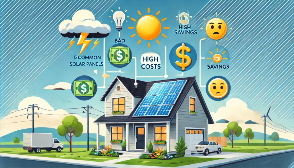 5 Common Myths About Residential Solar Panels Debunked