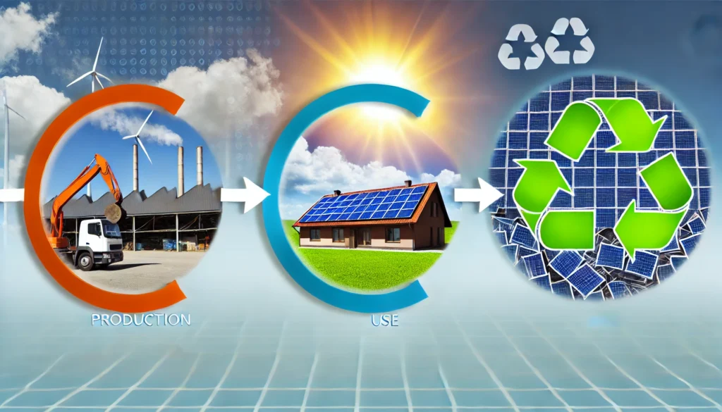 The Life Cycle of Solar Panels: Production, Use, and Recycling