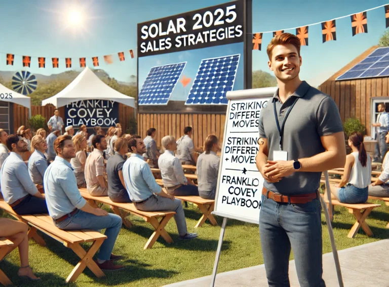 5 ‘Strikingly Different’ Moves to Boost Solar Sales—Fresh Lessons from SolarCon 2025 & FranklinCovey’s Latest Playbook
