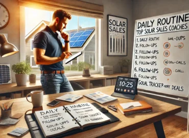 Train Like a Top Closer: 5 Daily Habits Solar Sales Coaches Are Teaching in 2025