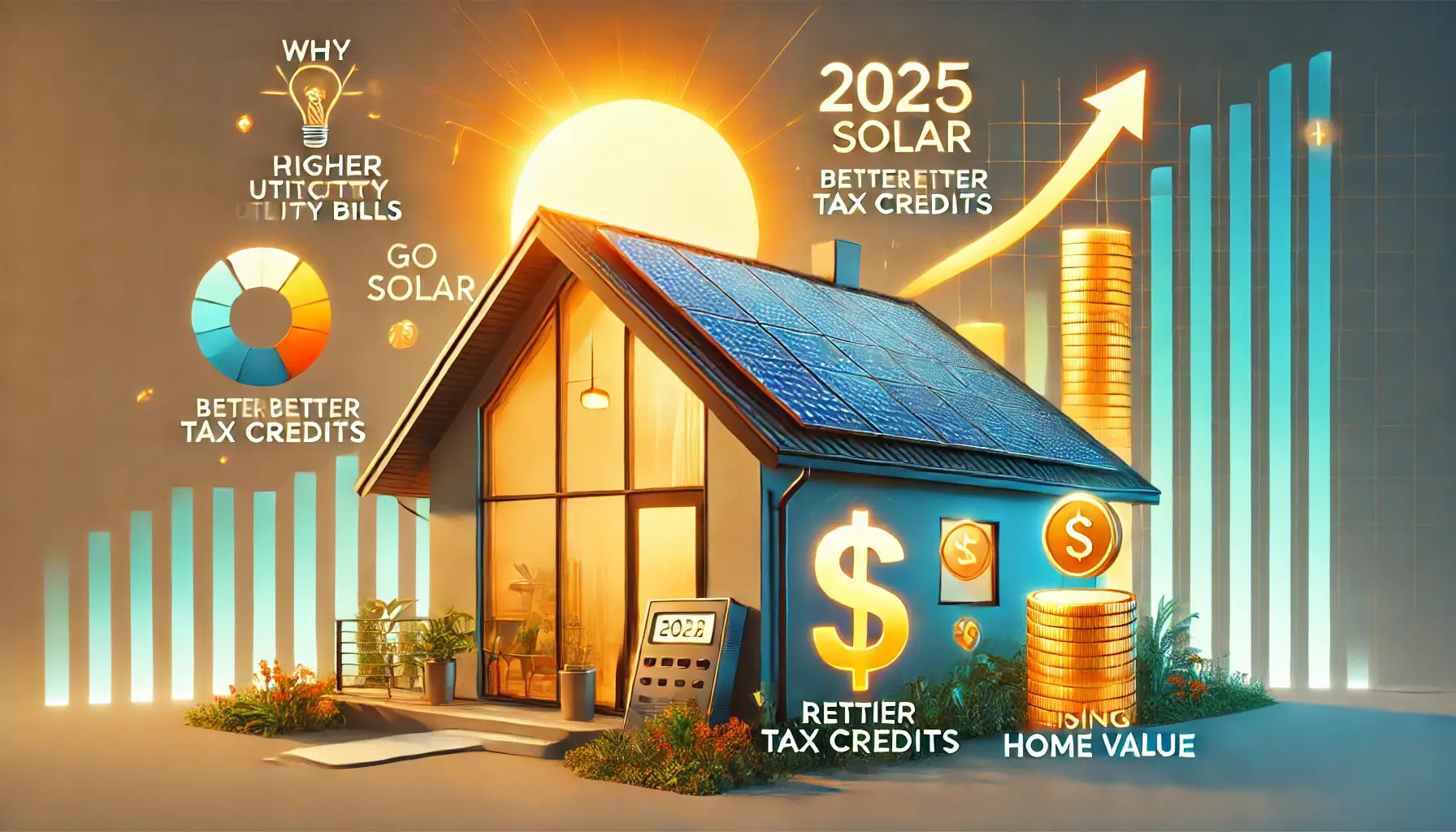 Why 2025 Is the Year to Go Solar: Higher Utility Bills, Better Tax Credits, and Rising Home Value