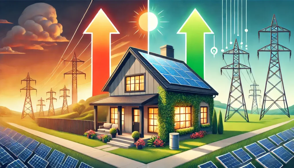 Solar vs. Rising Utility Rates: How Locking in Your Power Price Today Could Save You Thousands
