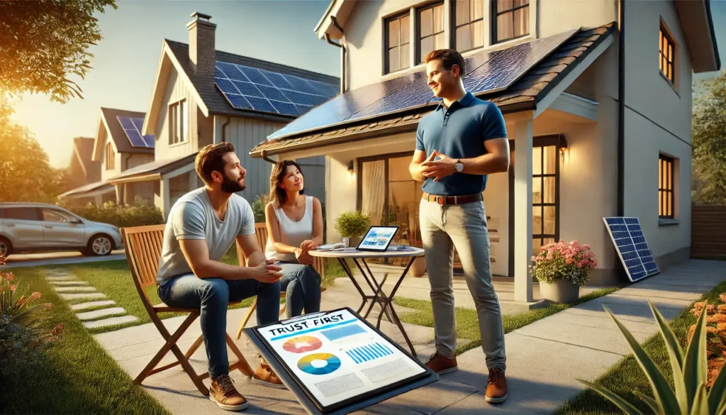 The 3-Point Trust Framework: How Solar Sales Reps Can Close More Deals by Leading with Credibility