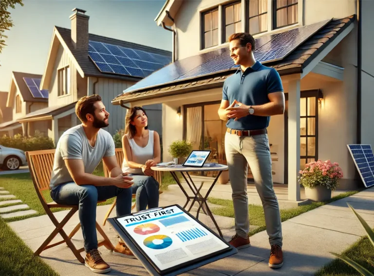 The 3-Point Trust Framework: How Solar Sales Reps Can Close More Deals by Leading with Credibility